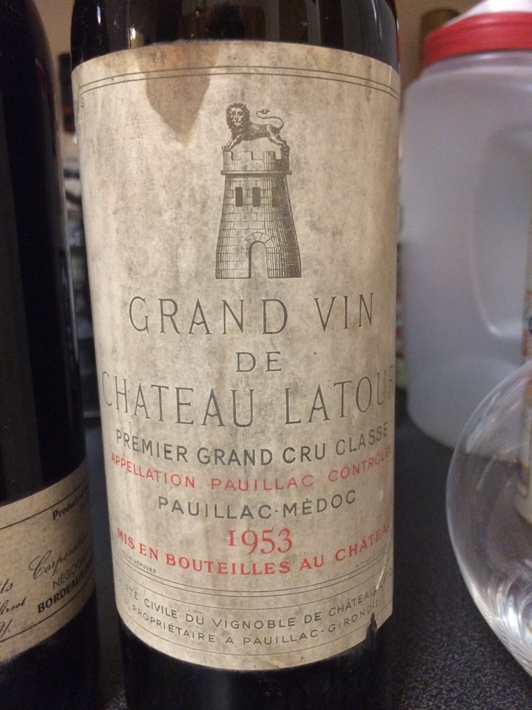 1953 Grand Vin de Chateau Latour